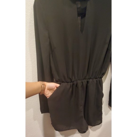 LUCCA Black Romper - Picture 5 of 9